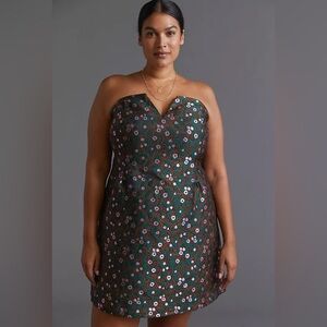 NWT EVA FRANCO Anthropologie Sweetheart Mini Dress”
Size 16W

#B1